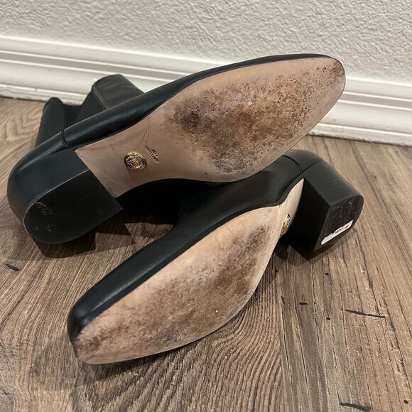 Veronica Beard Lada Leather Booties size 11M - Picture 6 of 6